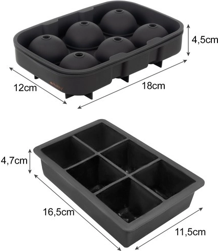 XXL kuubikud aeglaseks sulamiseks