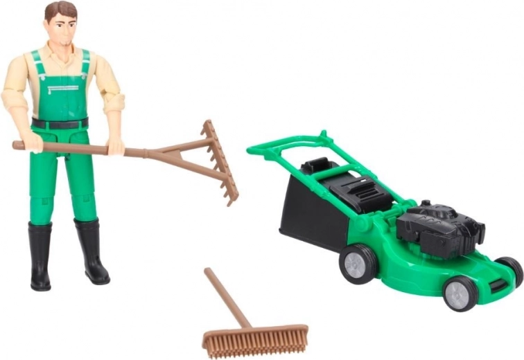 Liigenditega aedniku figuur