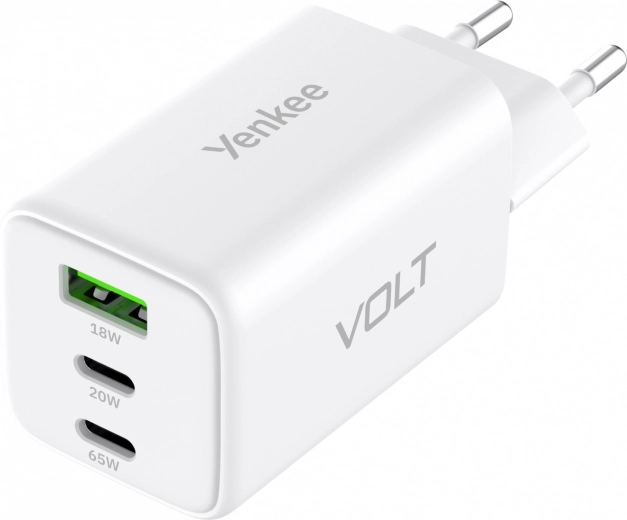 Fast and universal charging up to 65 W