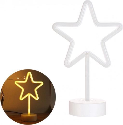 LED-valgus neooniläikega