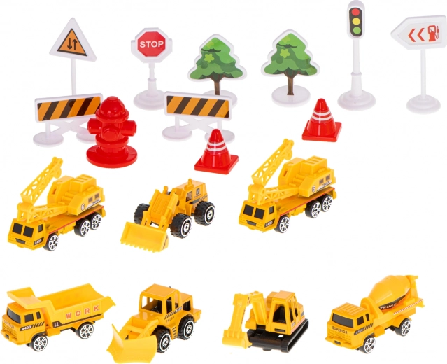 6 ehitusmasinat ja lisad