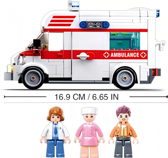 Realistlik kiirabiauto põnevaks päästetööks