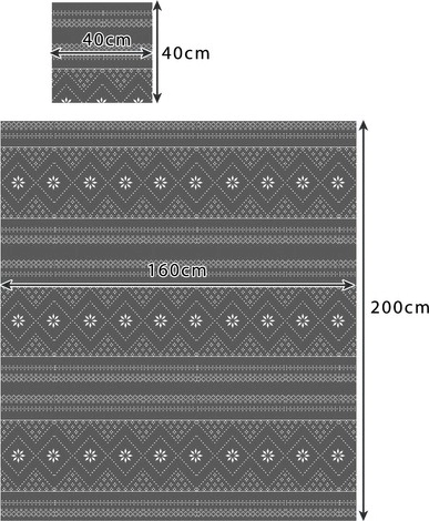Täiskomplekt: tekk + 2 padjapüüri