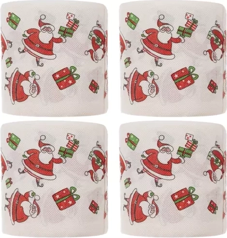 Praktiline 4 rulli pakk kogu pühadeajaks