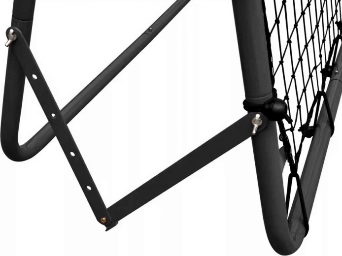 Stable powder-coated steel frame