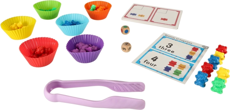 Peenmotoorika arendamine pintseti ja topsikutega