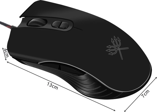 Täpsus ja kiirus kuni 7200 DPI