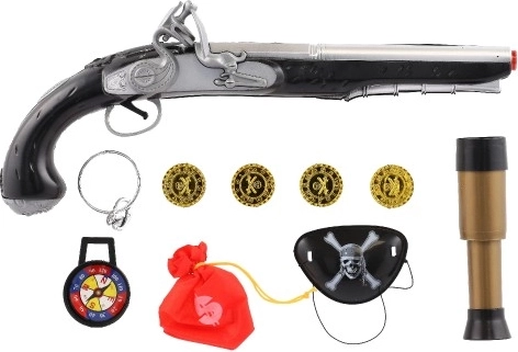 Täielik piraaditarvikute komplekt rollimänguks