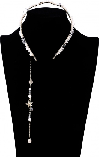 Stylish detail with a seashell motif