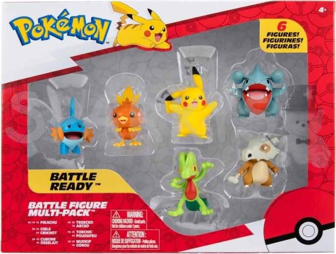 Kuus ikoonilist POKÉMONIT ühes pakendis