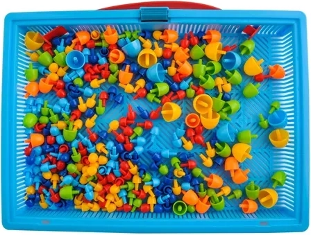 296 värvilist nööpnõela 3 suuruses