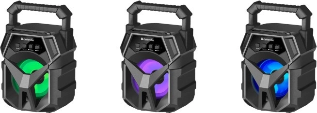 FM-raadio ja efektsed LED-taustvalgustused