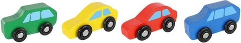 Värvilised väikesed autod õppimiseks ja lõbuks