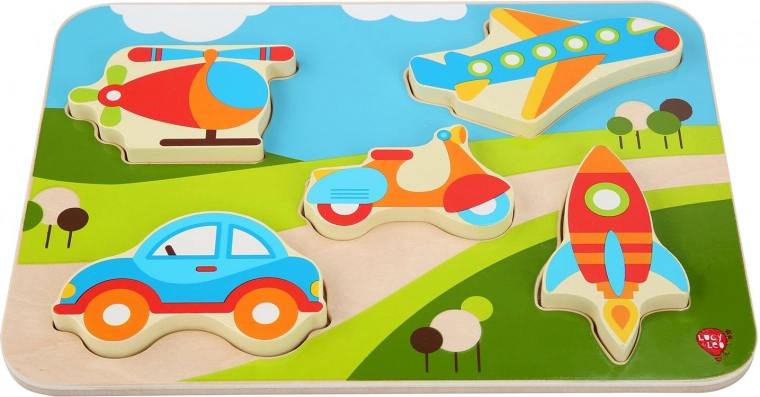 Suured ja hõlpsasti haaratavad puidust tükid