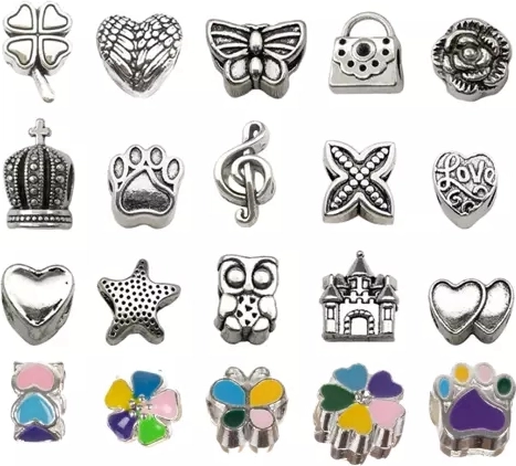 Värvilised ripatsid