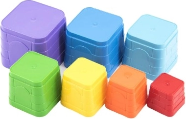 Värviline püramiid esimeseks ehitamiseks