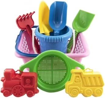 Täielik varustus väikestele ehitajatele