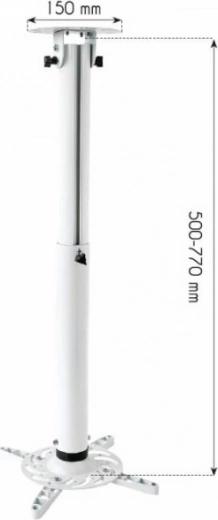 Kõrgus reguleeritav post 50–77 cm