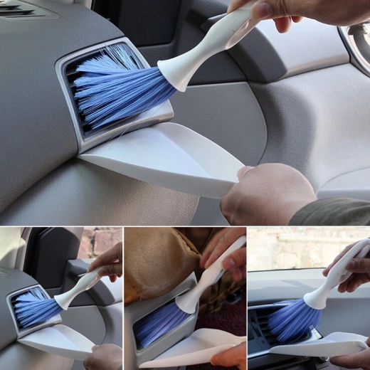 Auto interjööri täpne puhastus