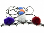 TULLO Jumping Plush Spider with Hand Pump