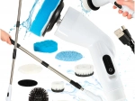 Elektriline pöörlev mop ja puhastushari 9 otsikuga