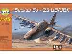 Buildable Model Airplane Sukhoi Su-25 UB/UBK