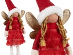 Christmas decoration fairy/angel/elf red Ruhhy - 1 piece