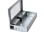 Live-capture trap for mice and rats 26 × 16 × 6 cm made of galvanized steel
