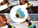 Poleerimissvammi komplekt trellile ja poleerijale, 80 mm, 11 tk koos adapteriga