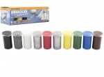 Unikolky modelling paints – set of 9 colours + free matte varnish