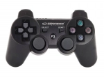 Juhtmevaba ESPERANZA gamepad PS3-le, Bluetooth, must