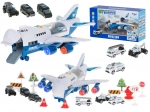 Police Airplane with 6 Cars