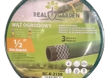 Aia veevoolik 30 m, 1/2", 3-kihiline, paindlik ja vastupidav kummist