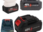 Universaalne 48 V liitiumioonaku 6000 mAh akutööriistadele ja aiaseadmetele