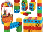 Waffle konstruktor 170 tk kotis