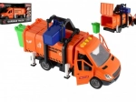 Friction-Powered Garbage Truck with Lights and Sounds 30 cm