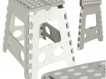 Folding Non-Slip Step Stool 39 cm – Light Gray