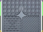 Silicone licking mat for dogs and cats, anti-stress slow feeder, gray 20 × 20 cm
