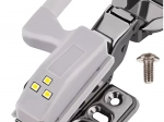LED cabinet hinge light, 3 LEDs - 1 piece