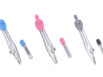 Compass with replacement leads