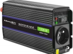 Pingemuundur Qoltec Monolith 1200 MS Wave 12 V → 230 V, 600/1200 W USB-ga
