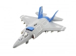 Plastic jet with effects for children