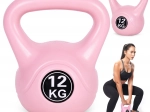 Kettlebell 12 kg pink for home training MODERNHOME