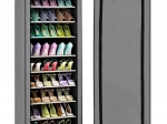 Fabric wardrobe with shelves for clothes and shoes MODERNHOME