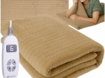 Elektriline soojendustekk 180 × 130 cm, beež, Ruhhy