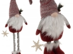 Ruhhy Christmas gnome with telescopic legs 82 cm - 1 piece