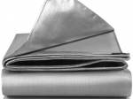 Tarp 3 × 4 m silver waterproof HDPE 120 g/m²