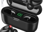 Wireless Bluetooth earbuds with power bank