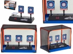 Electronic shooting target with digital score