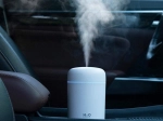 H2O Ultrasonic Air Humidifier with LED and Aromatherapy, 300 ml